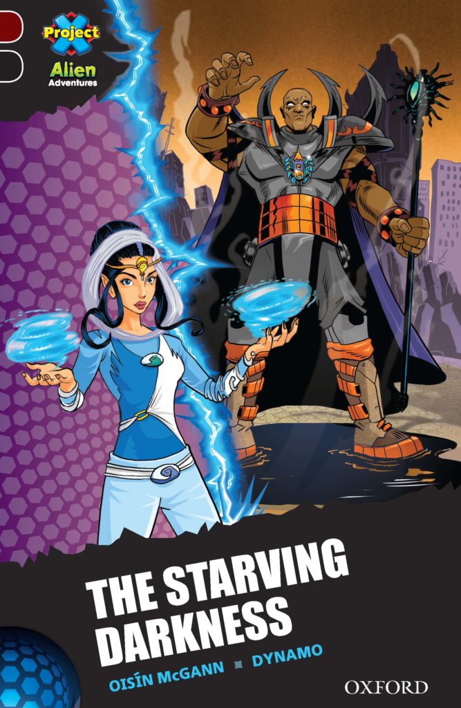 Cover of "The Starving Darkness."